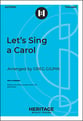Let's Sing a Carol Two-Part choral sheet music cover